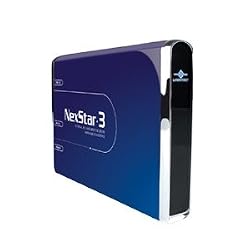 Vantec NexStar 3 NST-260SU-BL 2.5-Inch SATA to USB 2.0 and eSATA External Hard Drive Enclosure (Midnight Blue)