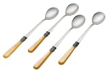 Rosanna Champagne Napoleon Iced Tea Spoons, Set of 4