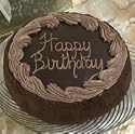 Chocolate Fudge Birthday Cake 7"