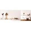 Pet Dogs French Removable Wall Stickers decor Les Ephemeres