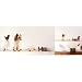 Pet Dogs French Removable Wall Stickers decor Les Ephemeres