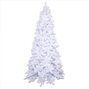 7 1/2 ft prelit-clear white christmas tree-2