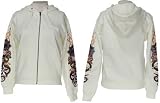 ROMEO & JULIET COUTURE Embroidered Zip-Up Hoodie