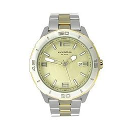 Fossil Men's Two-Tone Stainless Steel Bracelet Watch