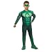 Green Lantern Child's Deluxe Hal Jordan Costume With Light Up Logo