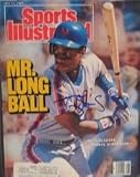 Darryl Strawberry autographed Sports Illustrated Magazine (New York Mets)