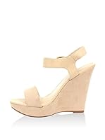CM3 Sandalias de cuña (Beige Claro)