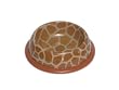 PawProof Safari Collection Medium Designer Pet Bowls, Giraffe