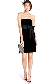 Sleeveless Bow Belted Dress with Silk