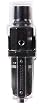 Ingersoll Rand Combination Over/Under Filter-Regulator with Gauge - 3/8in., Model# P234-610