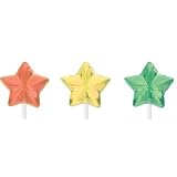 Christmas Star Twinkle Pops, 120 ct. Assorted Red, Green and Yellow