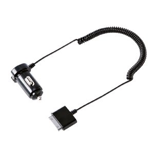 【SANWASUPPLY】iPod/iPhone用超小型カーチャージャー(シガーソケット充電器) CAR-CHR52IP