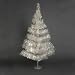 Kurt S. Adler 4-Foot Sterling Silver Shaggy Christmas Tree