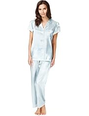 Per Una Revere Collar Spotted Satin Pyjamas