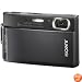 Sony Cybershot DSCT300/B 10.1MP Digital Camera with 5x Optical Zoom with Super Steady Shot (Black)