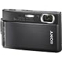 Sony Cybershot DSCT300/B 10.1MP Digital Camera with 5x Optical Zoom with Super Steady Shot (Black)