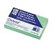 Recycled Oxford Colored Index Cards, Unruled, 3"x5", Green, 100/Pack ESS7320GRE