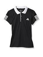 adidas Polo Club Polo (Negro / Blanco)