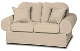 Cricket Cream Classic Love Seat