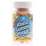 Rhino Chewy Omega-3, 60 ct ( Triple Pack)