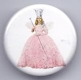 IMAGE OF Wizard of Oz ~ Button ~ Good Witch in Pink Dress ~ Approx 1