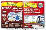 Professor Teaches Ultimate Set: Microsoft Office & Windows
