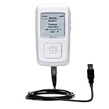 Classic Straight USB Cable for the Memorex MMP8575 2GB with Power Hot Sync and Charge capabilities - Gomadic Brand w/ TipExchange Technology