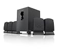 Coby CSP96 300-Watt 5.1-Channel Home Theater Speaker System (Black)
