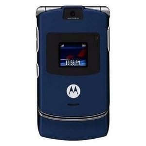 Motorola RAZR V3 Blue No Contract AT&T Cell Phone picture Motorola RAZR V3 Blue No Contract AT&T Cell Phone picture