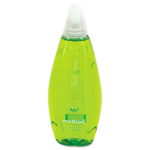 Method Products - Method - Ultra Concentrated Dish Detergent, Cucumber, 25 oz. Bottle - Sold As 1 Each - Naturally-derived, biodegradable soap that has had no animal testing. - Contains vitamin E and aloe which is gentle on your hands yet the effective formula cleans the toughest of messes. - Grease fighting power make your dishes squeaky clean. - Nontoxic. -