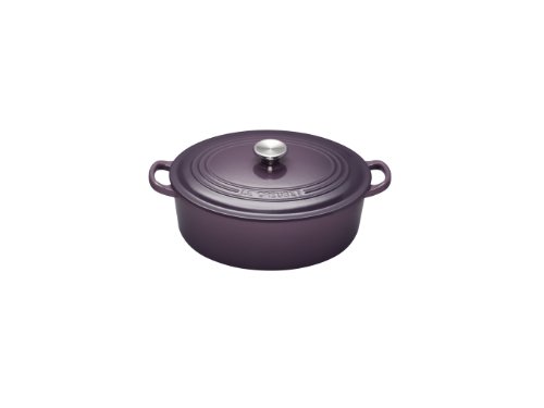 Le Creuset Enameled Cast-Iron 5-Quart Oval French Oven, Cassis