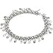 Indian Jewelry Ankle Bracelet Pairs Size 10 " (sanklt002)