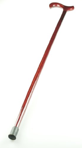 Alfred Wooden Walking Cane Reddish Brown