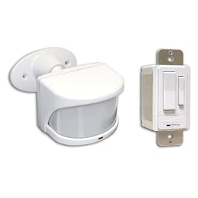 Heath Zenith SL-6053-WH Wireless Command, Motion Light Set with Dual-Brite