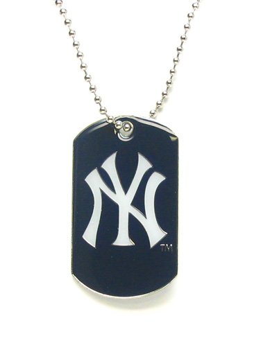 New York Yankees - MLB Enameled Logo Dog Tag Necklace