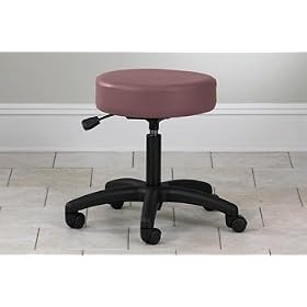 CLINTON VALUE SERIES STOOLS-5 LEG NYLON Pneumatic, black nylon base Item# 2135