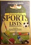 The book of sports lists