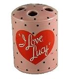  : I LOVE LUCY HEART LOGO TOOTH BRUSH HOLDER