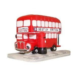 london bus figurine dessinee ornement