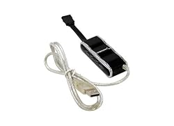 Sabrent SATA-C35U Serial ATA to USB 2.0 Cable Converter Adapter with Power Supply