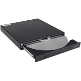 24x10x24 USB 2.0 External Slim CD-RW Drive (Black)