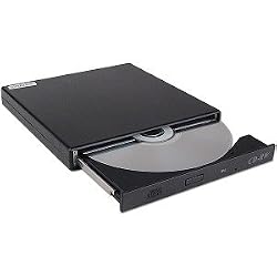 24x10x24 USB 2.0 External Slim CD-RW Drive (Black)