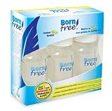 Born Free 9 Oz Triple Pack Wide Neck Glass Bottles (3 Pk)
