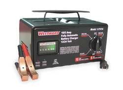Dayton 1JYV1 Battery Charger, 12/24V (A)