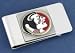 Florida State University Pewter Money Clip NCAA