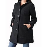 Motherhood Maternity: Hooded Wool Maternity Coat