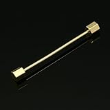 GoodBZ Collar Pin, Men's Gold Tone Hexagon Ended Bar Collar Pin