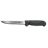R H. Forschner by Victorinox 6-Inch Straight Boning Knife, Black Fibrox Handle