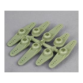Du-Bro 671 Super Strength Servo Arms (Long Jr Servos) (8-Pack) from JR Control Systems