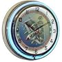 Air Force, Military Neon Clock, Bright Double 18 inch Neon